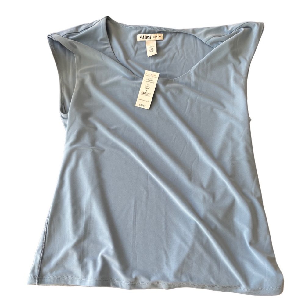 White House Black Market Light Blue Tank Top WITH TAGS!!